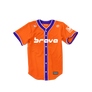 B21 Official Baseball Jersey - Orange/Purple