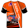 THE BIG 21 Racing Tee - Full Printed (Orange)