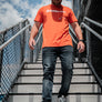 THE BIG 21 Logo tee - Brava Orange