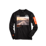 Brava Racetrack Long Sleeve tee - Black