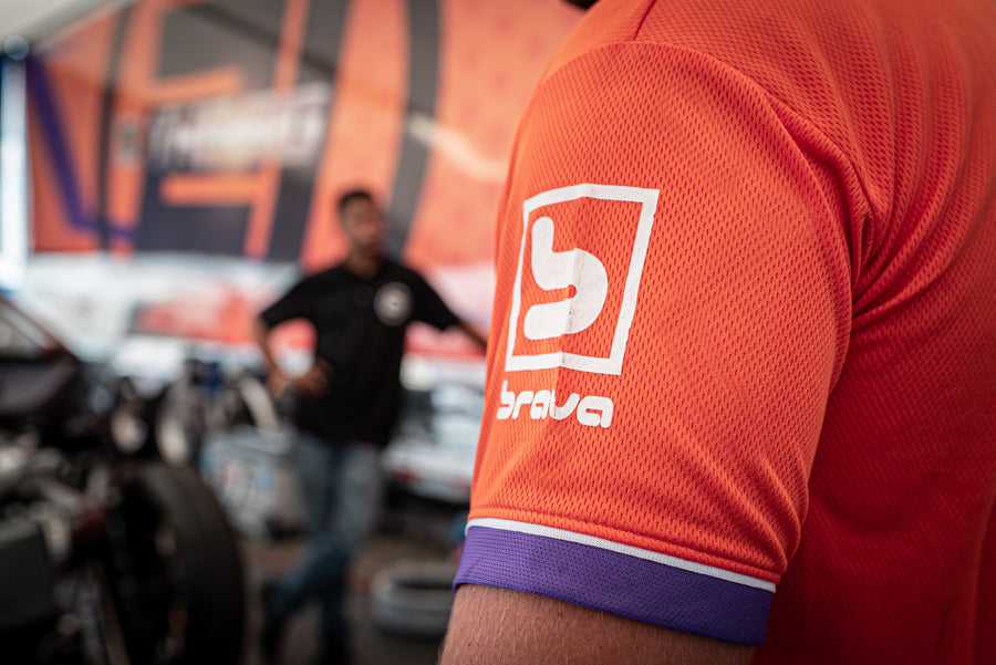 B21 Official Baseball Jersey - Orange/Purple