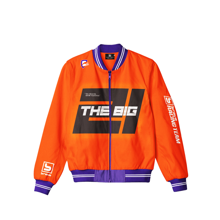 THE BIG 21 Bomber Jacket - Brava Orange