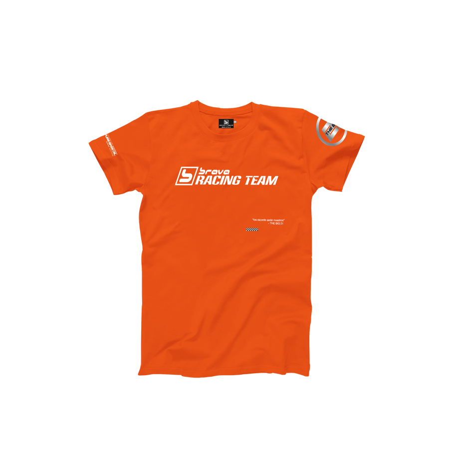THE BIG 21 Logo tee Brava Orange